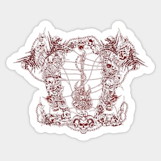 Symphony OF Destruction II RED VELVET Sticker